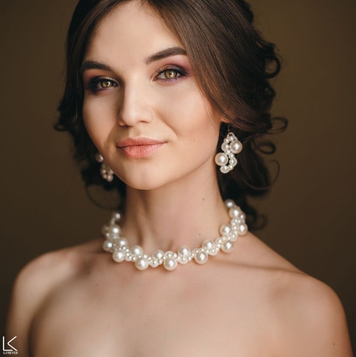 Свадебные серьги для невесты