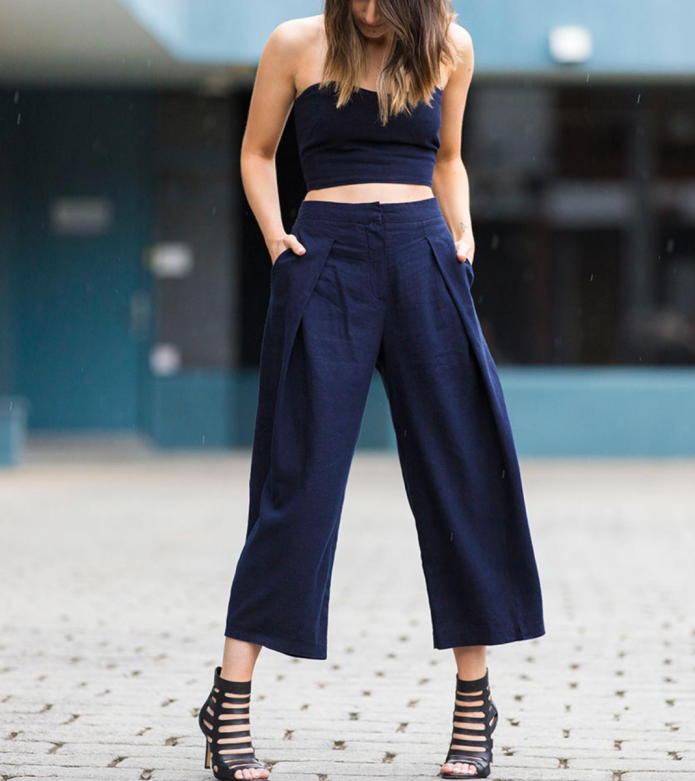 Брюки кюлоты ASOS