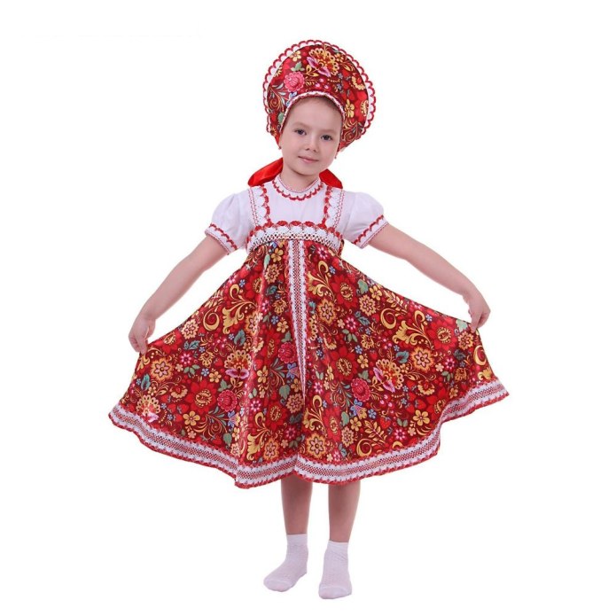 Русский костюм для девочки