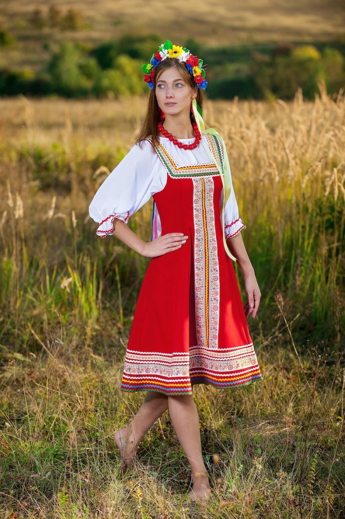 Русский народный костюм женский