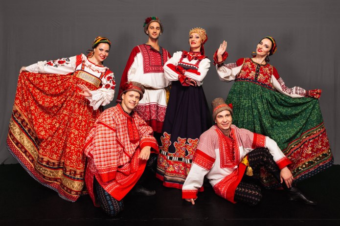 Сценические костюмы ансамбля Бабкиной