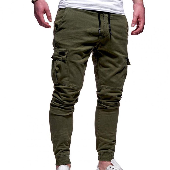 Мужские брюки карго Slim Fit