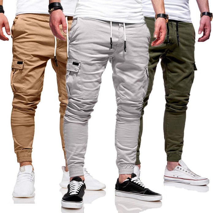 Мужские брюки карго Slim Fit