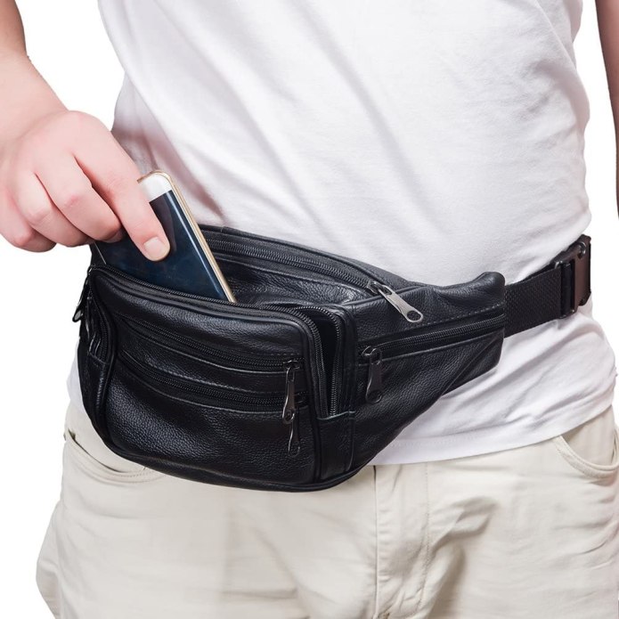 Сумка на пояс "Black Belt Bag"