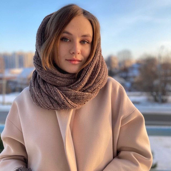 Капор снуд Каролина