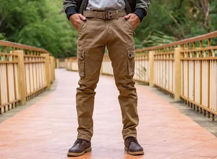 Брюки Cargo Abercrombie Fitch