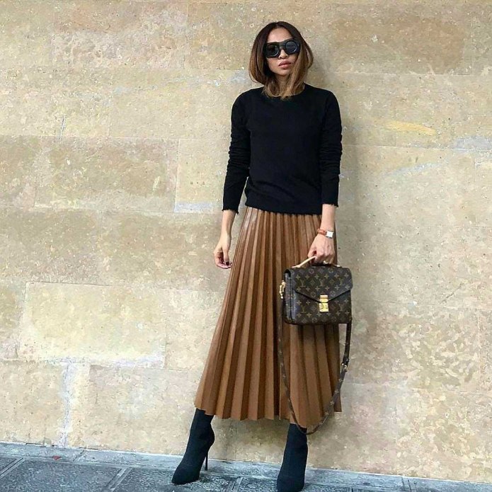 Юбка плиссе Street Style