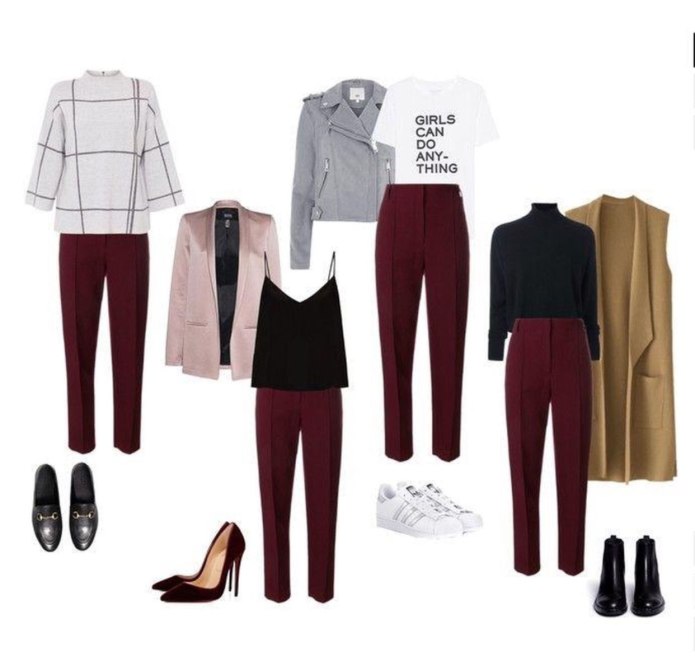 Look из базовых вещей
