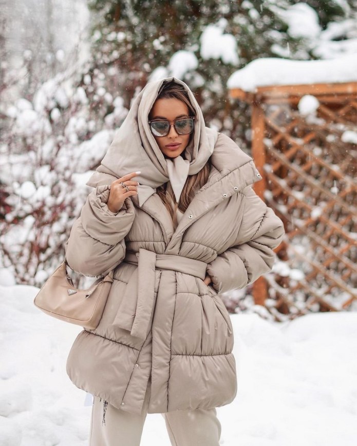 Пуховик плед Max Mara