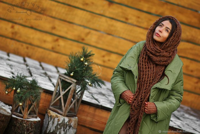 Пуховик Lady Mary оверсайз кокон