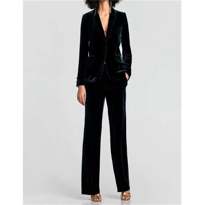 Red Velvet Pantsuit