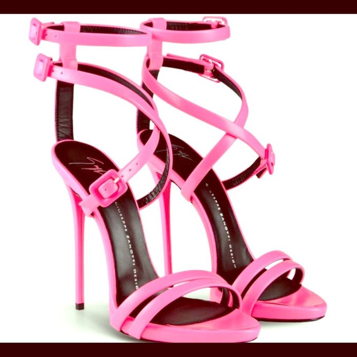 Giuseppe Zanotti босоножки на высоких каблуках