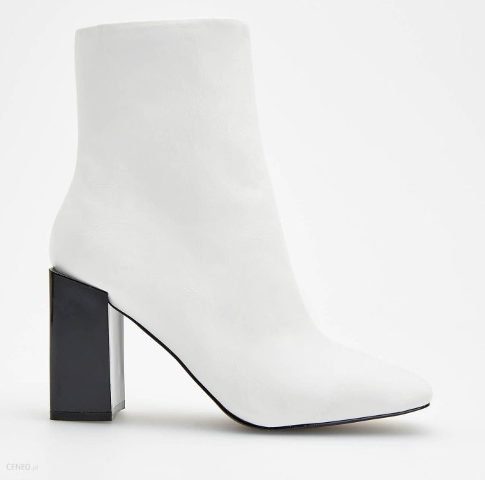 Nine West ботильоны белые зимние