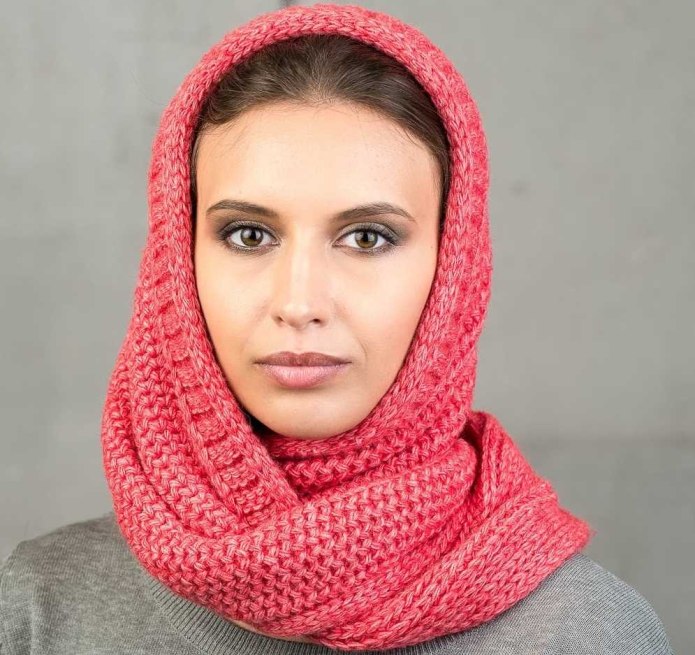 Снуд спицами