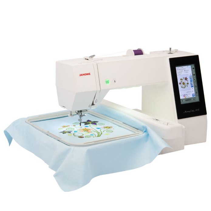 Janome Memory Craft 500e