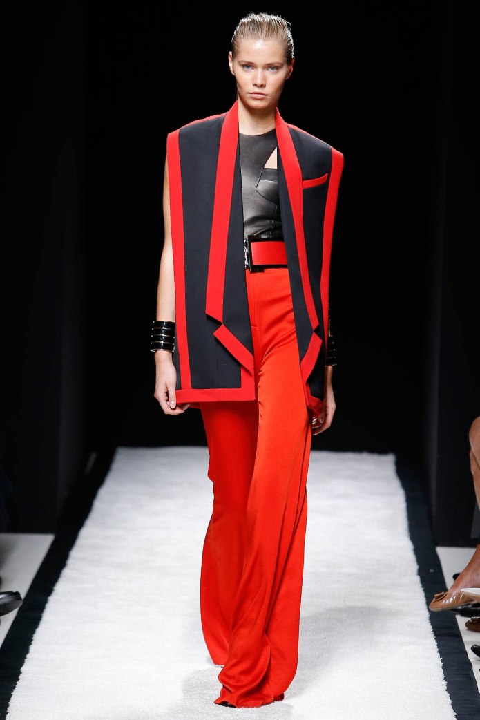 Balmain лето 2015 подиум