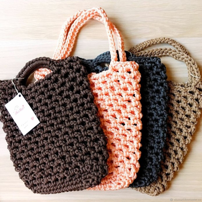 Пряжа YARNART Macrame изделия