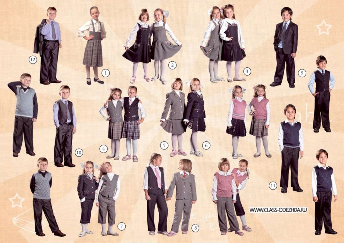 Школьная форма для учащихся 1-4 классов