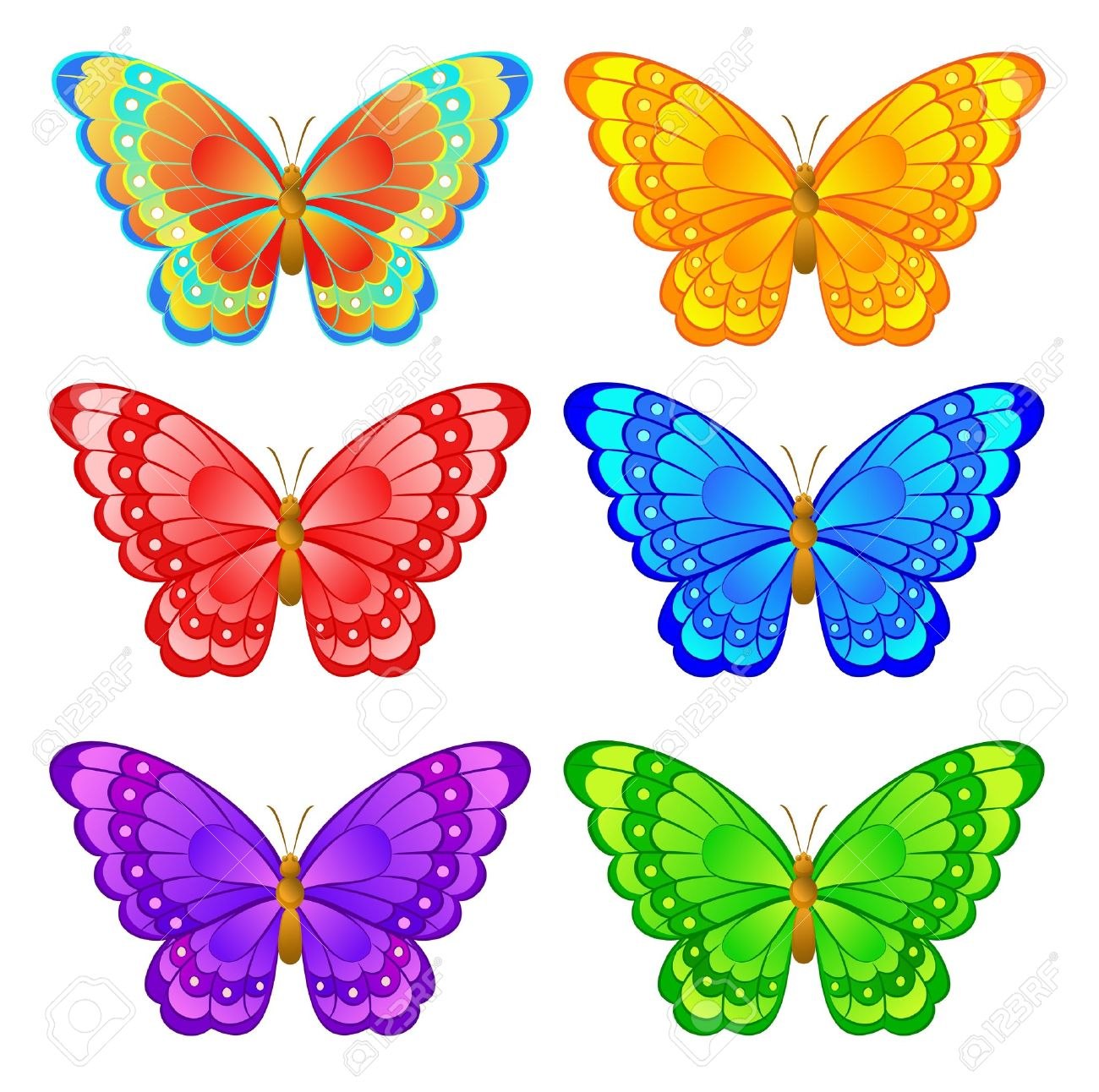 красивые бабочки картинки для печати