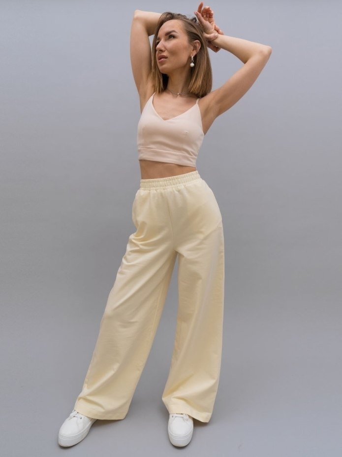 Брюки палаццо outfit