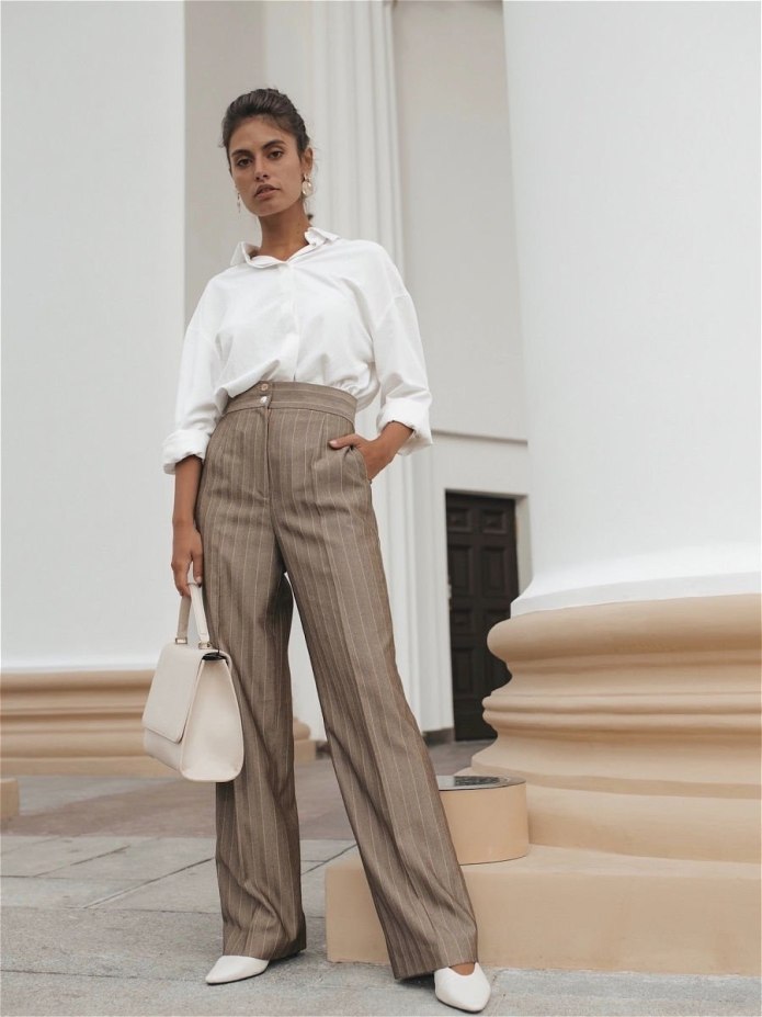 Брюки палаццо Street Style 2020