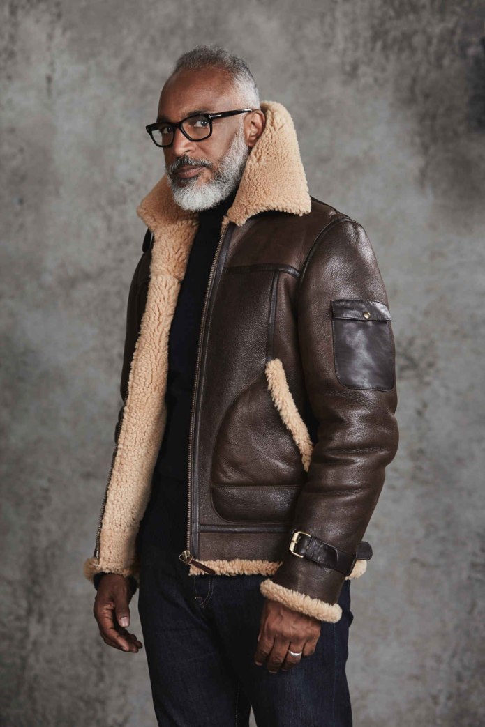 Shearling Aviator Jacket