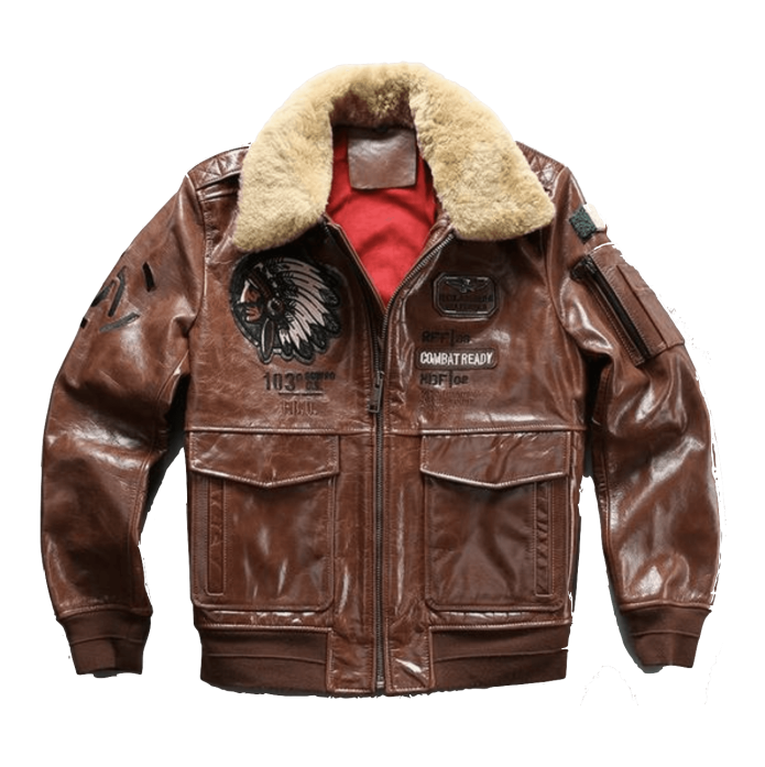 Кожаная куртка indians Pilot Leather
