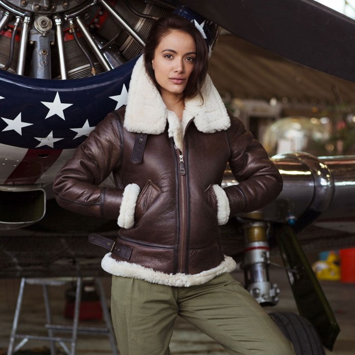 Alpha industries b3 Sheepskin Flying Jacket