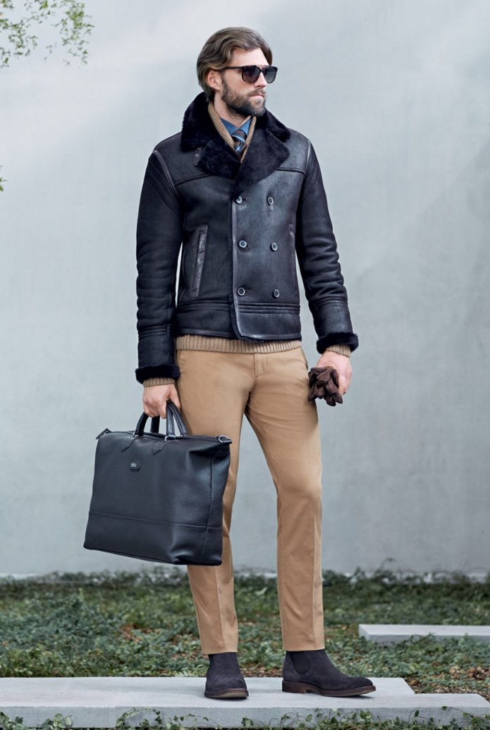 Дубленка Хуго Hugo Boss мужская