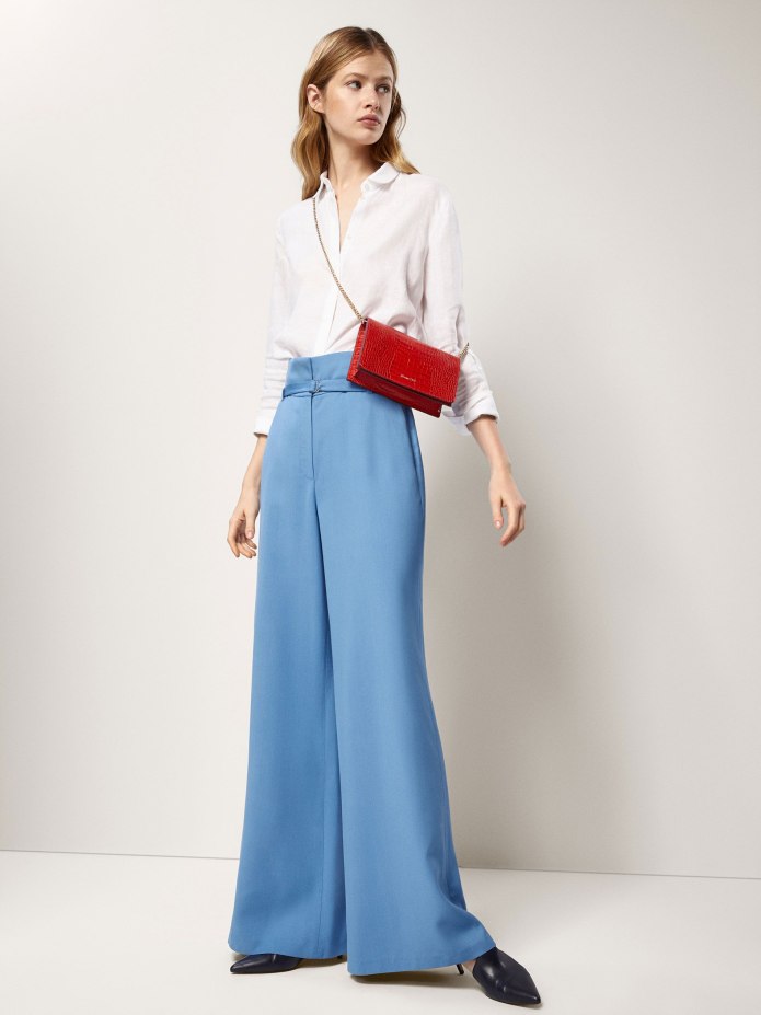 Брюки палаццо outfit