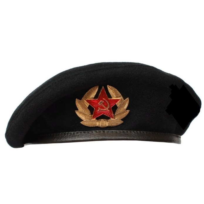 Берет пехотинцев ВМФ