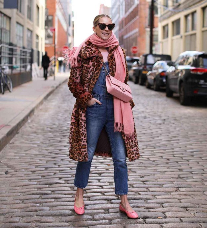 HM Leopard Print fur