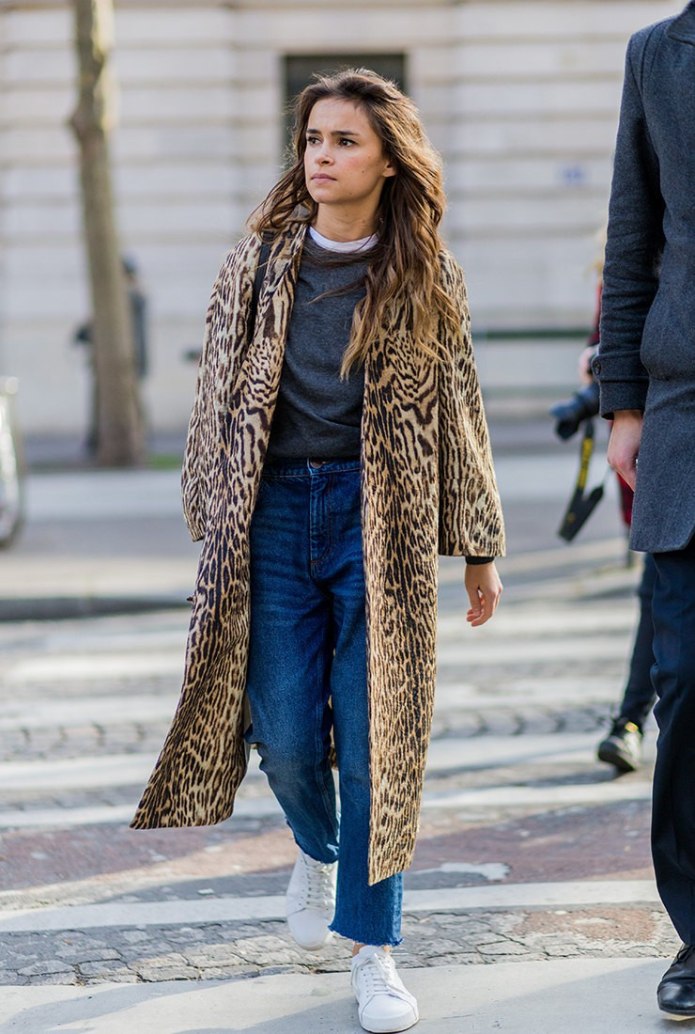 Sisley Leopard шубка