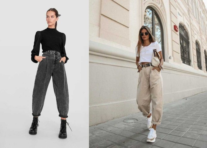 Брюки галифе Street Style