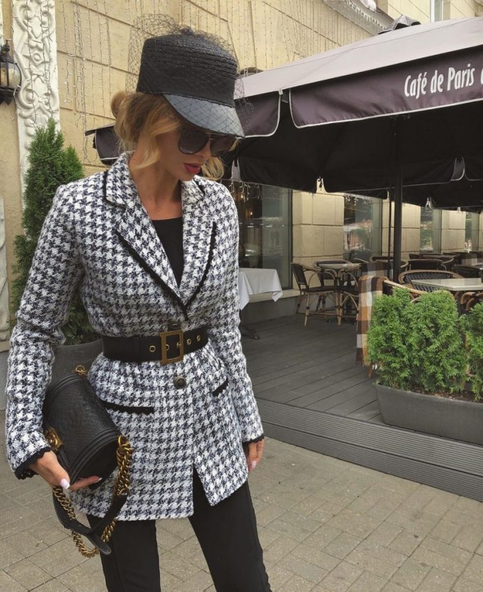 Жакет Шанель 2020 Street Style