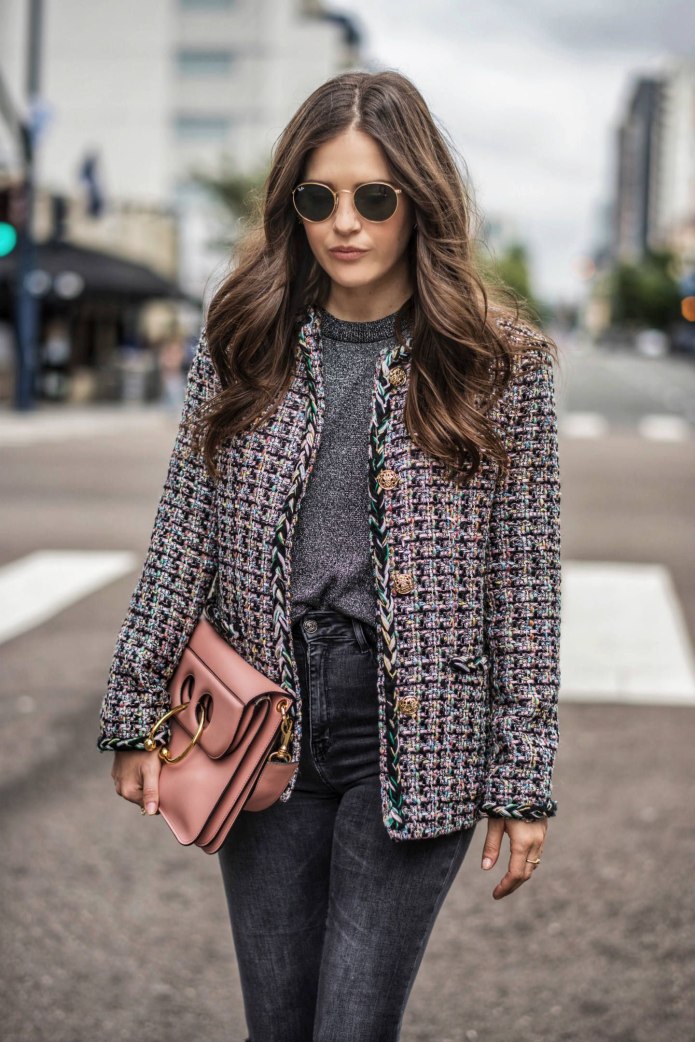 Твидовый жакет Zara