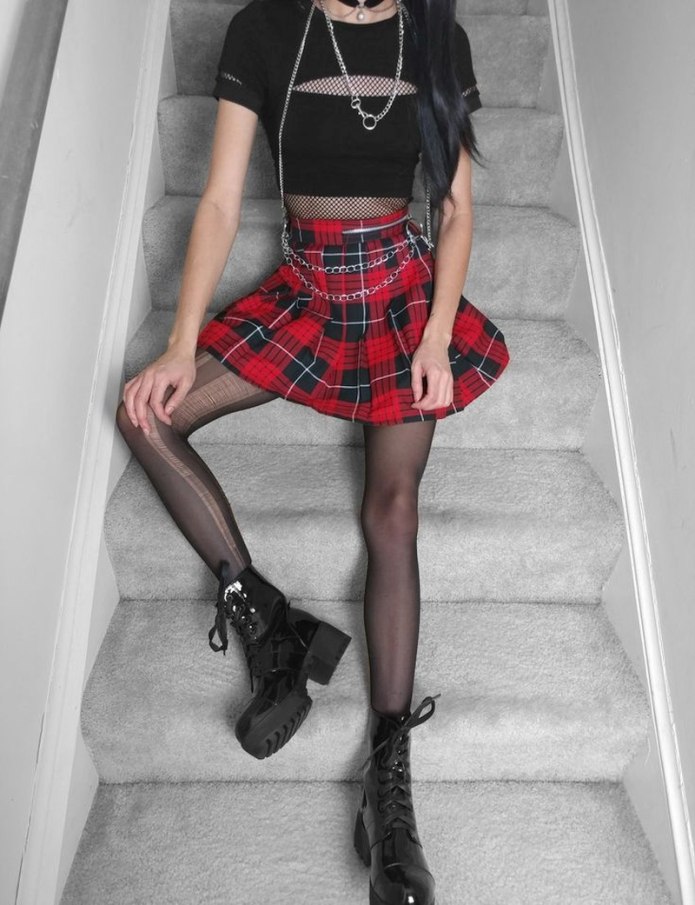 Goth outfit Грандж 2021