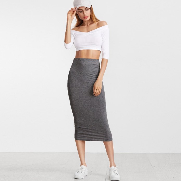 Zara Trafaluc юбка миди в клетку
