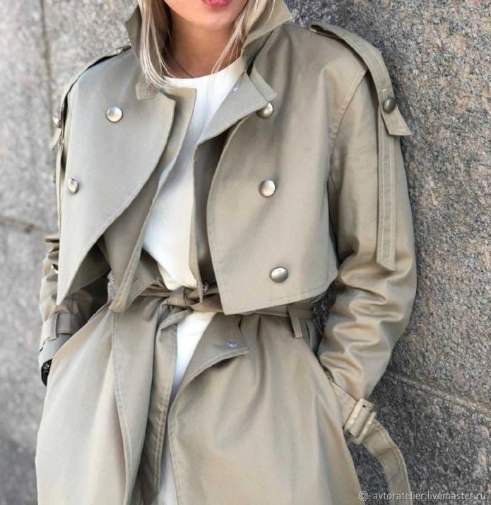 Плащ тренч 2020 Street Style