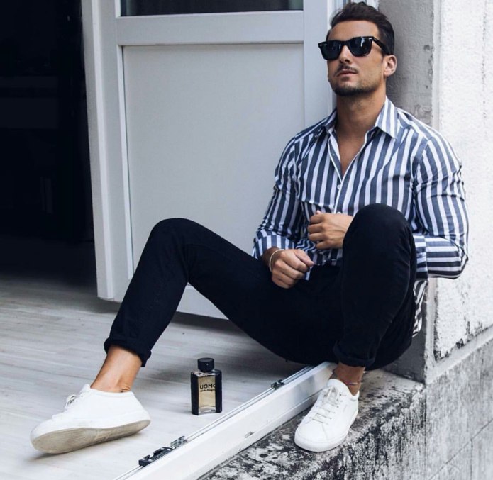 Converse Black outfit men