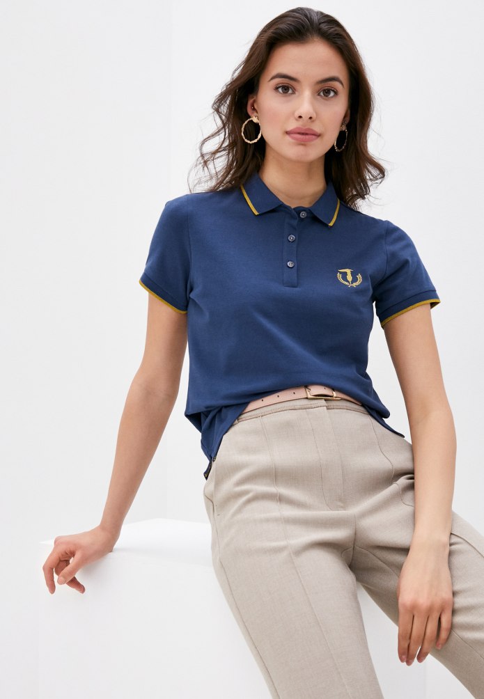 Trussardi Jeans поло женское